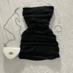 پیراهن تور مشکی